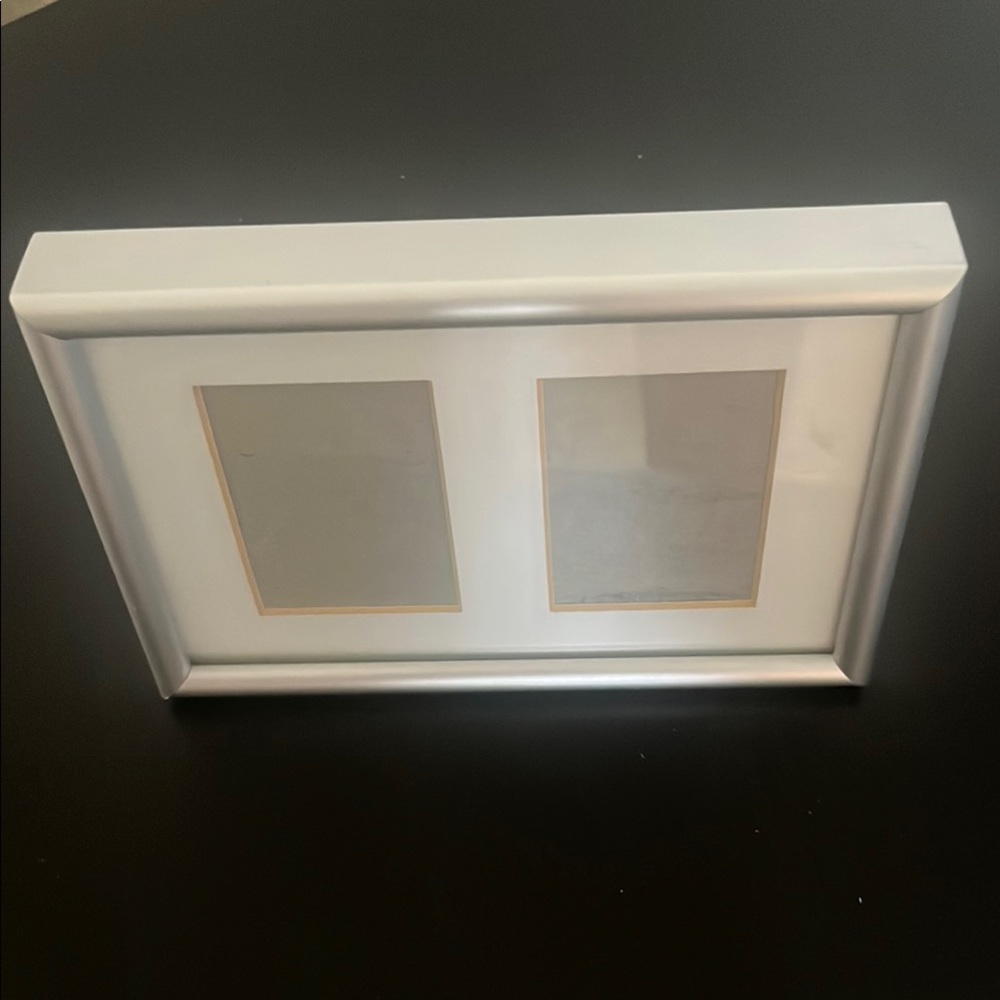 Silver Double Photo Frame - Picture 7 of 7